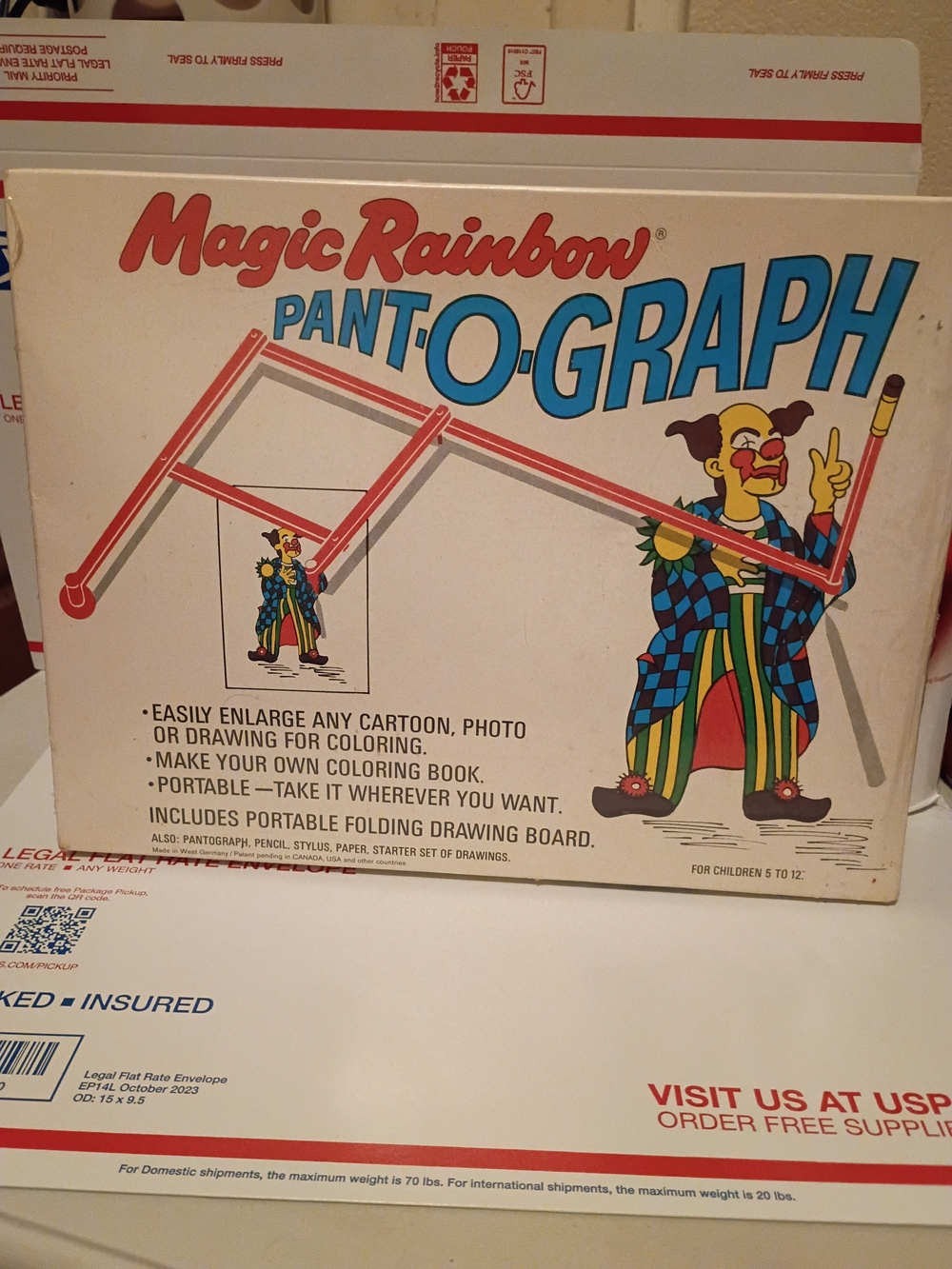 Magic Rainbow Panto-Graph Drawing Enlarger